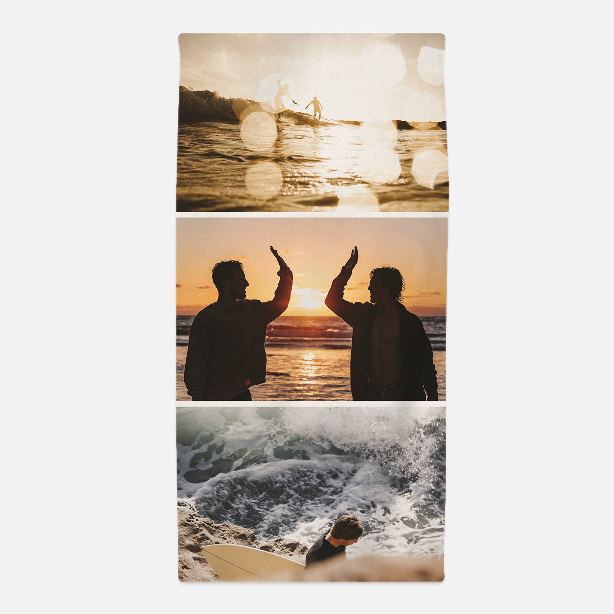 Personalisierbares Strandtuch mit Fotodruck