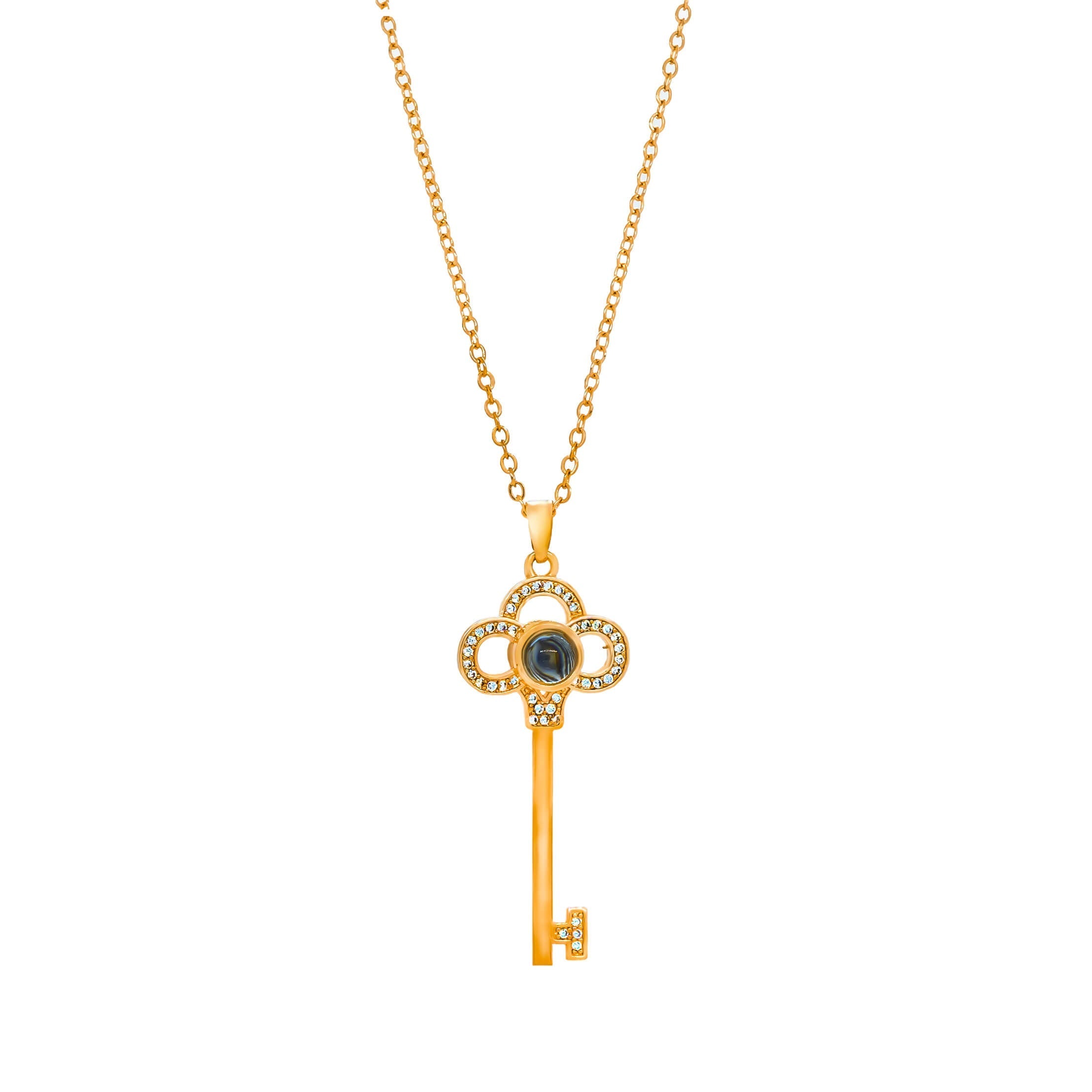 Key Halskette mit Wunschfoto