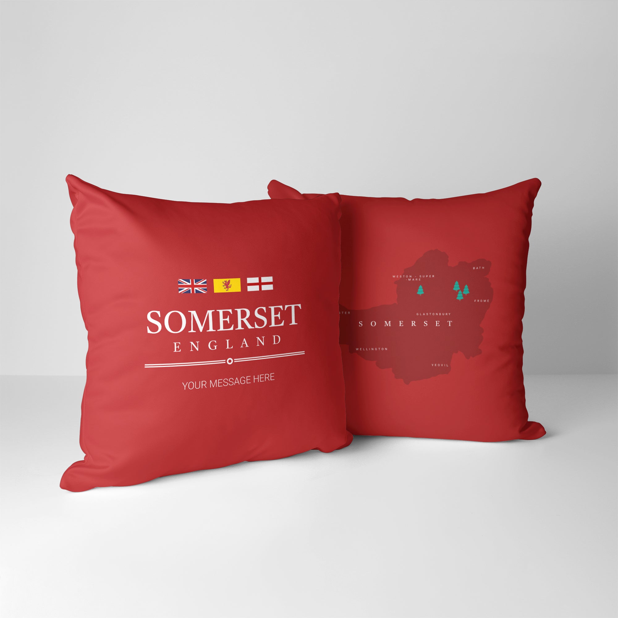 Personalisierbares Dekokissen Somerset Design
